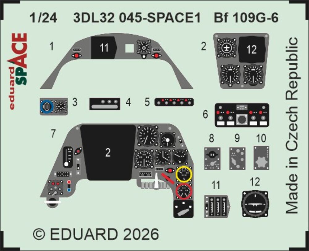 Bf 109G-6 SPACE for Airfix