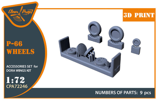 Vanguard P-66/Mk.1/J10 Wheels set for Dora Wings