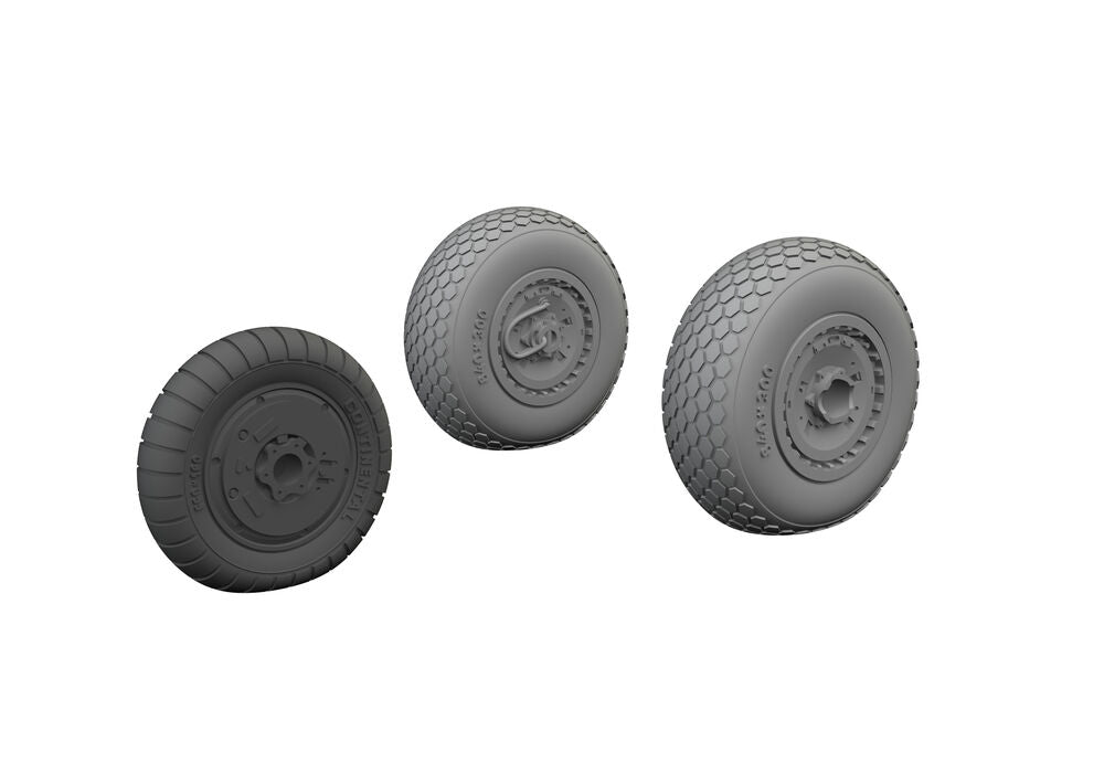 Me 262 wheels for Arma Hobby