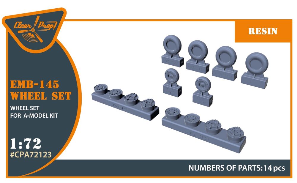 EMB-145 wheel set for A-model kits