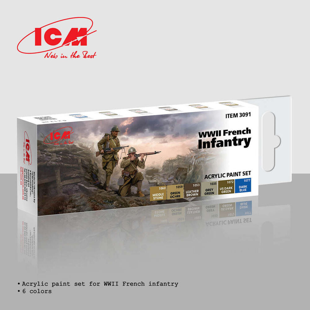 WWII French infantry
