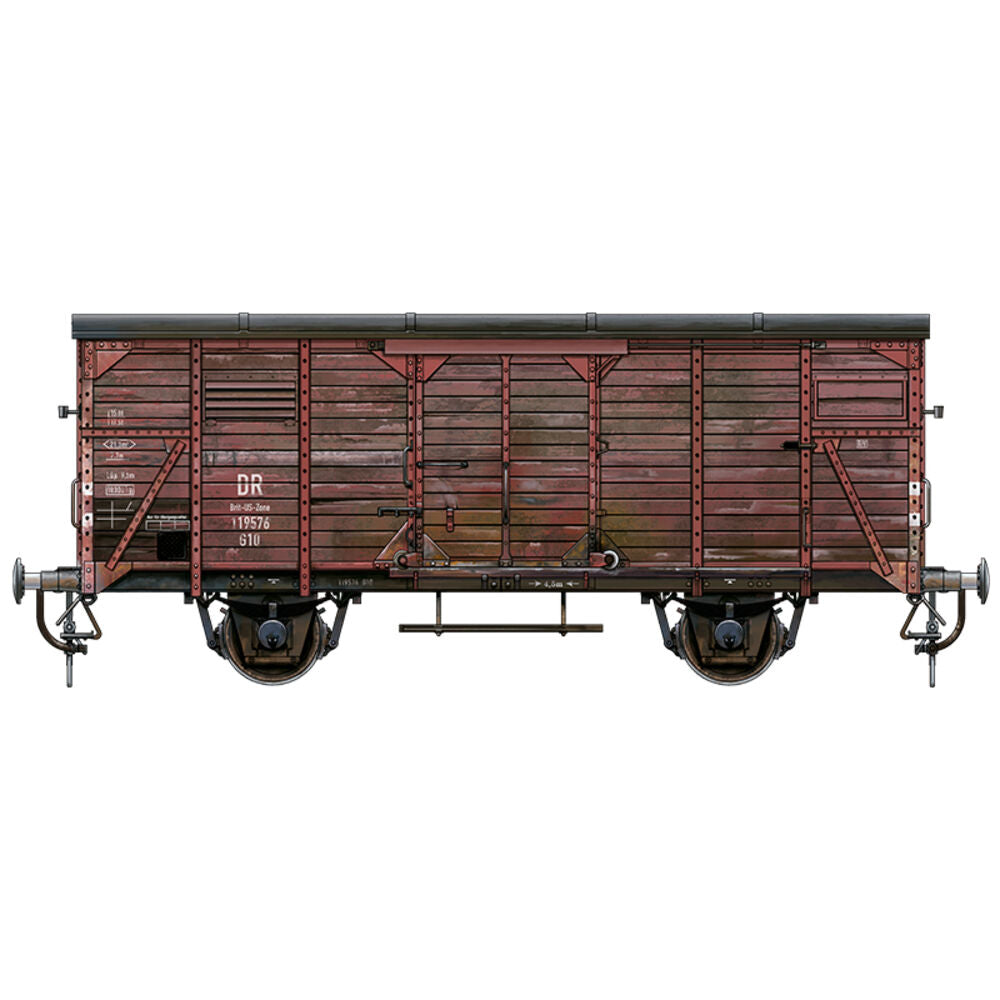 GERMAN RAILWAY COVERED G10 WAGON GEDECKTER GÜTERWAGEN G10 1/35