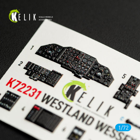 WESTLAND WESSEX HC.2 - interior 3D decals for AirFix kit