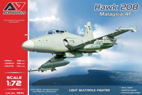 Hawk 208 light fighter (MAL)