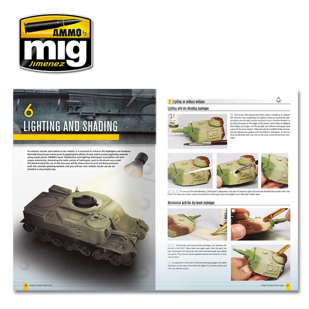 AMMO MODELLING GUIDE - How to Paint with Oils (English)