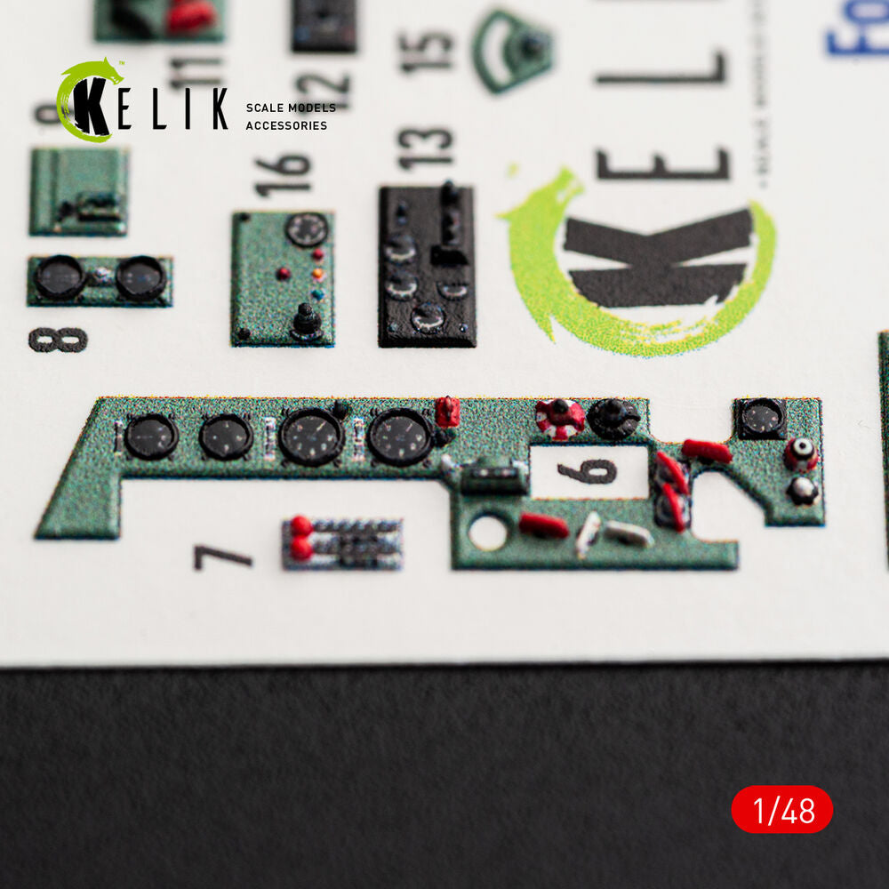 A6M5a - interior 3D decals for Fine Molds