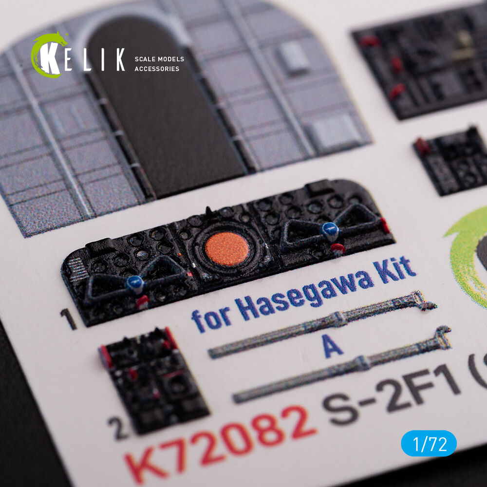 S-2A Tracker interior 3D decals for Hasegawa kit