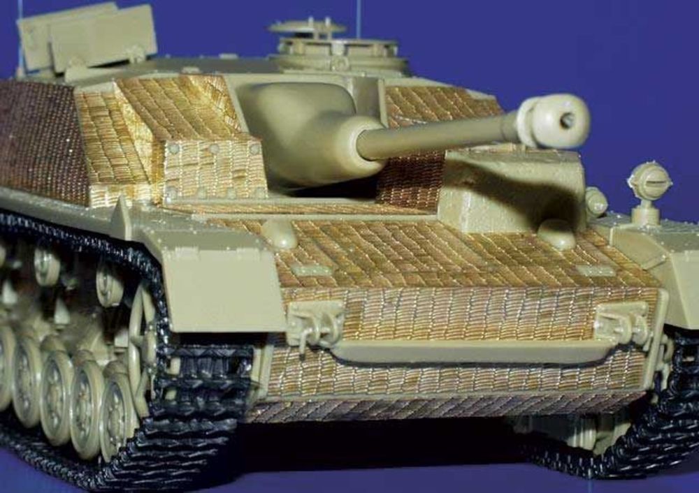 SD.KFZ. 163 Sturmgeschütz IV Zimmerit Fotoätzsatz
