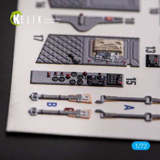 L-29 Delfin - interior 3D decals for AMK kit