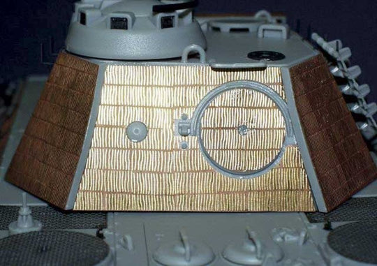 Zimmerit Panther Ausf.A Early für Dragon Bausatz