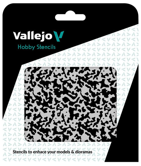 Vallejo Stencils: Weathered Paint 1/48 125 x 125 mm