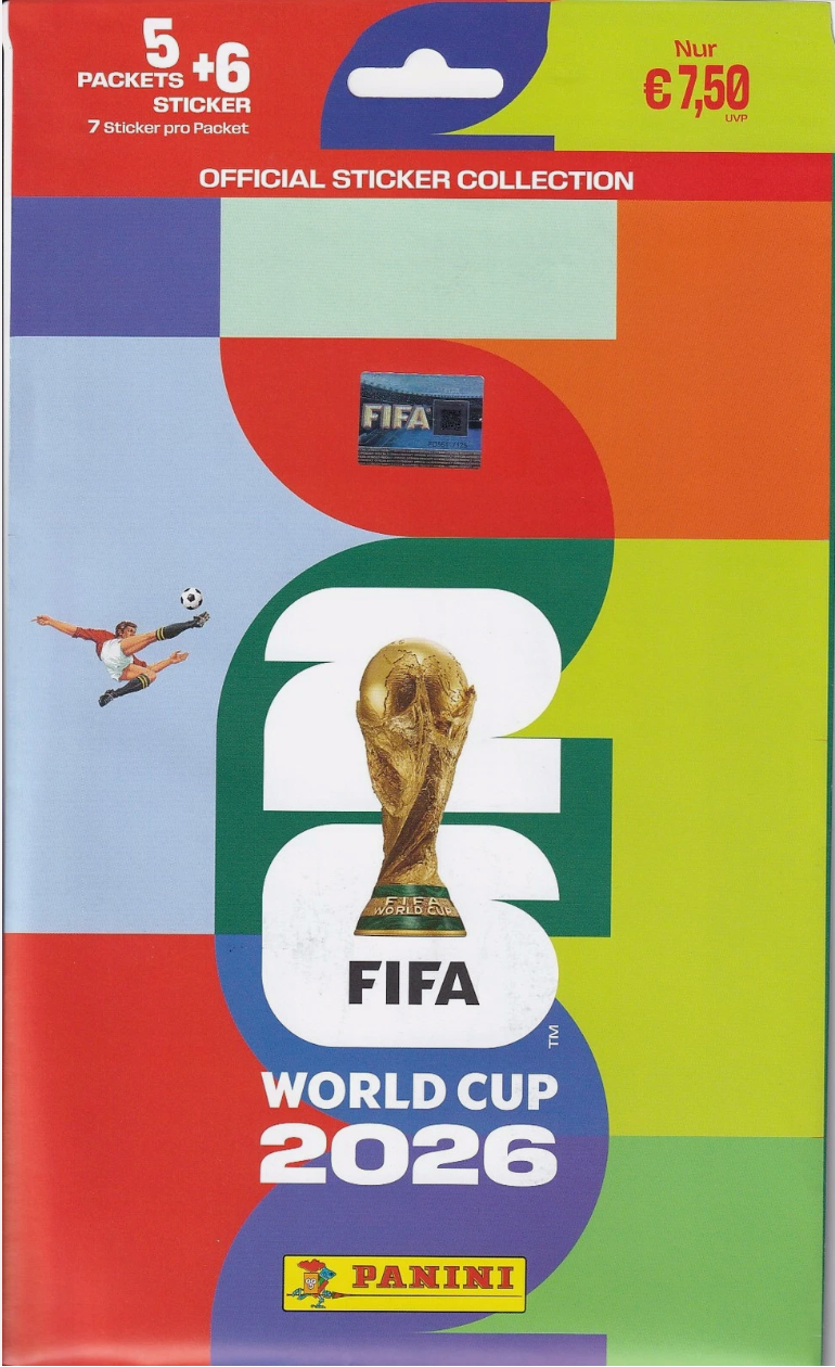 Panini FIFA World Cup 2026 Sticker Collection Mini Multipack *German Version*