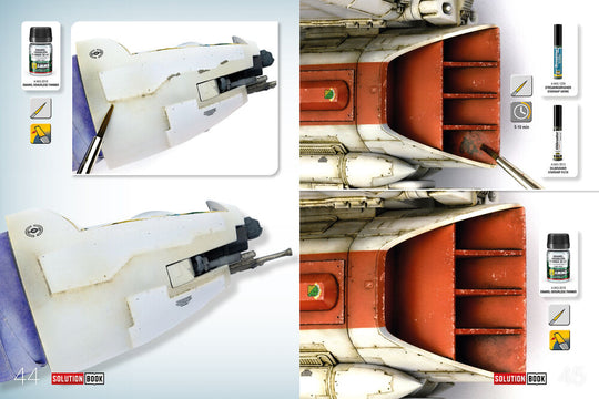 SOLUTION BOOK 28 - How to Paint Rebel Galactic Starships  (English, Castellano, Francais, Deutsch)