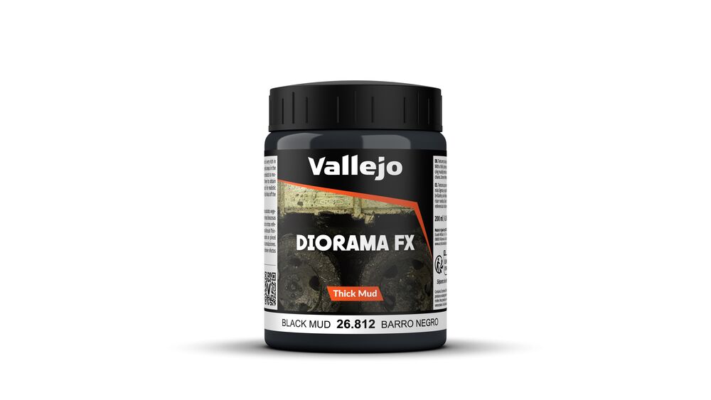 Diorama FX: Black Thick Mud 200 ml