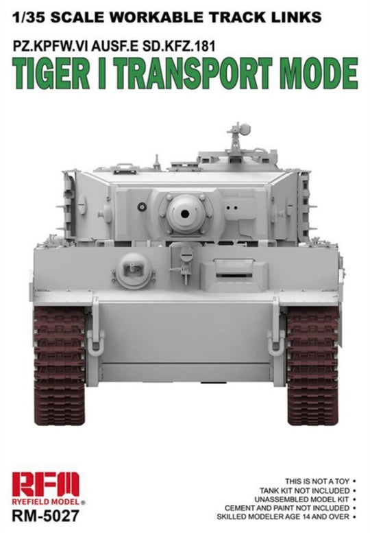 TIGER I Transport Workable Track Links PZ.KPFW.VI AUSF.E.SD.KFZ.181