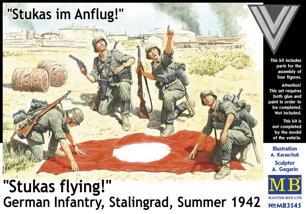 Stukas flying