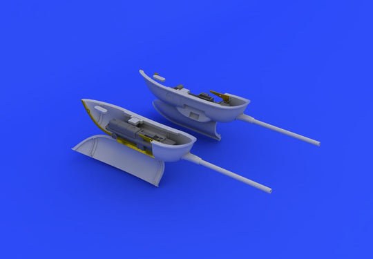 Bf 109 cannon pods for Eduard