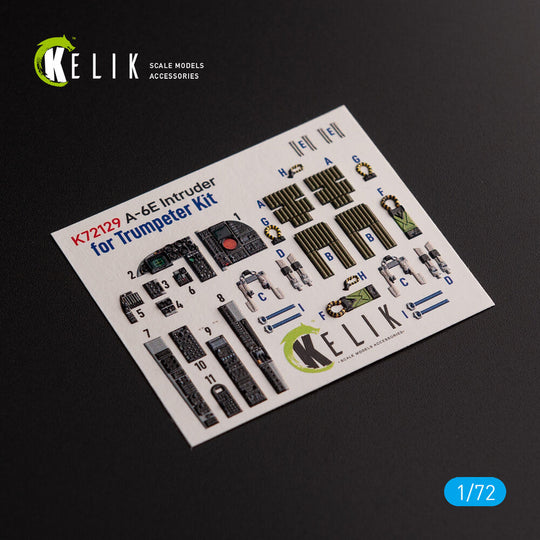 A-6E Intruder - interior 3D decals for Trumpeter kit