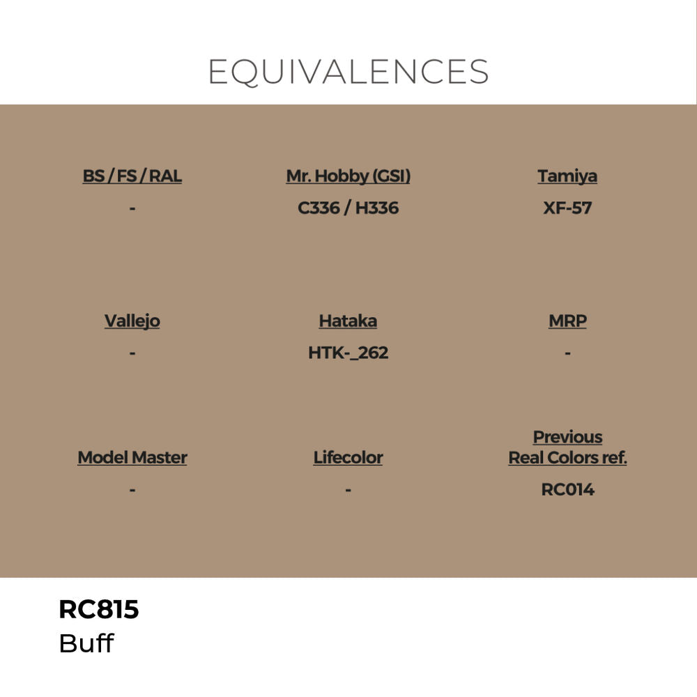 Real Colors: Buff 17 ml.