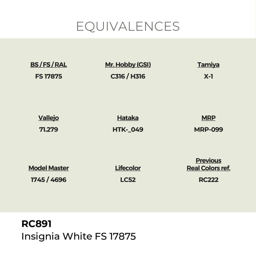 Real Colors: Insignia White FS 17875 17 ml.