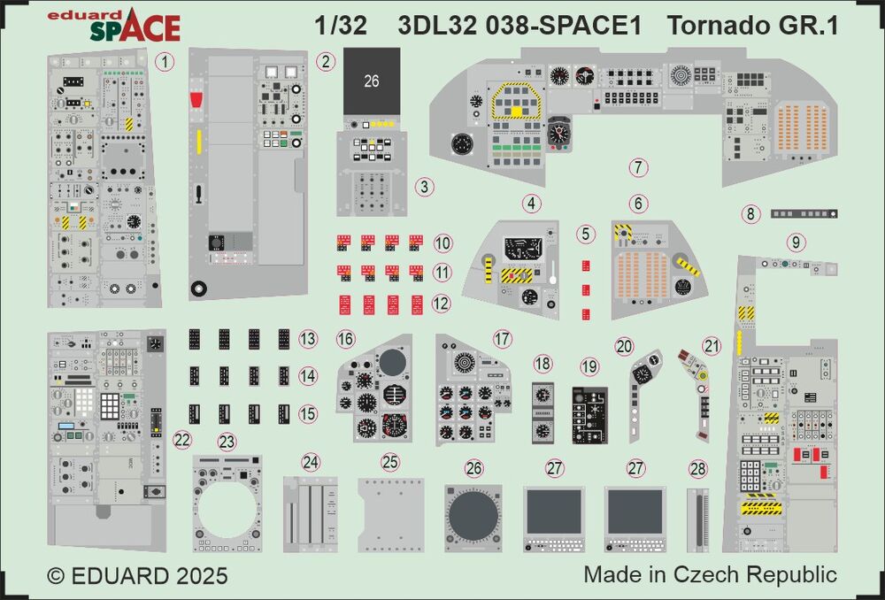 Tornado GR.1 SPACE for Italeri