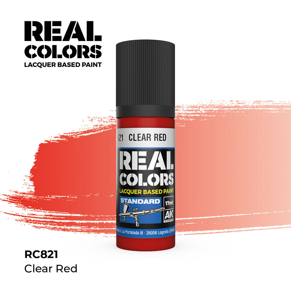 Real Colors: Clear Red 17 ml.
