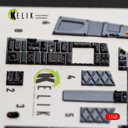 F-15C (Early) - interior 3D decals for Hasegawa