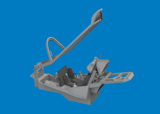 F-35C ejection seat PRINT for Tamiya