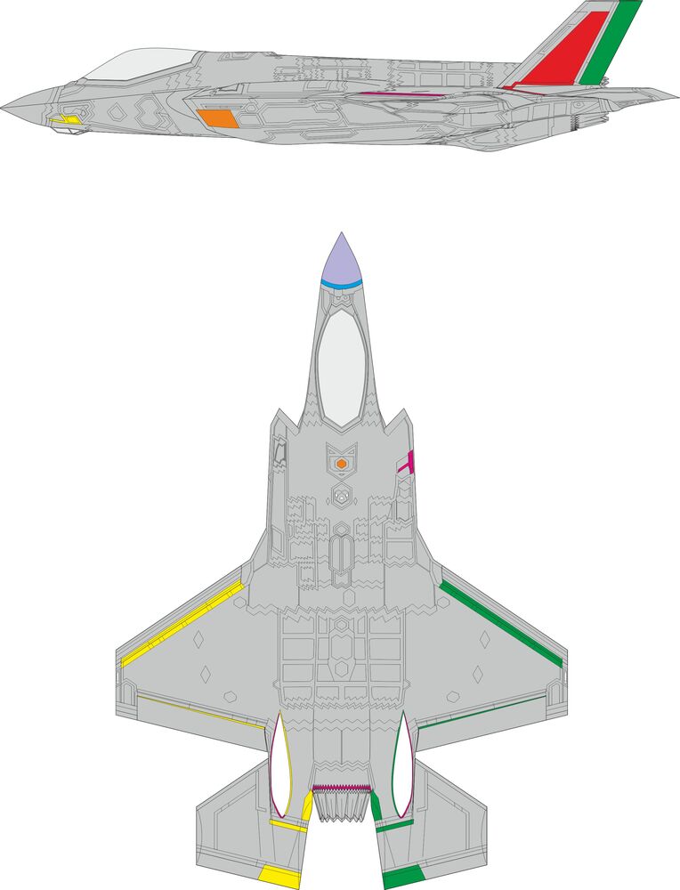 F-35A RAM coating late for Italeri