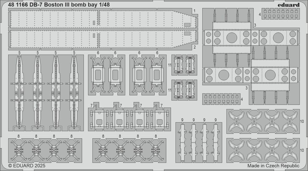 DB-7 Boston III bomb bay  HKM