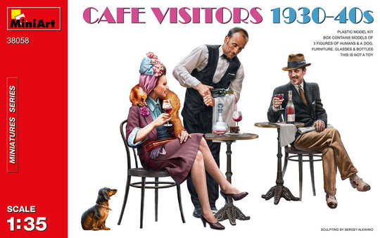 Cafe Visitors 1930-40s