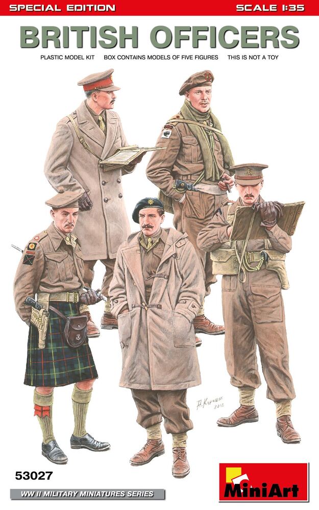 British Officers.Special Edition