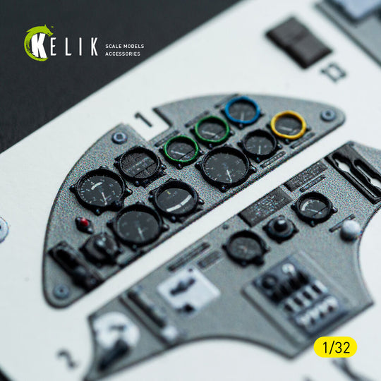 Hs-123A-1 - interior 3D decals for ICM kit