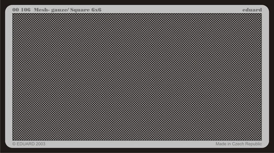 Gitter/Mesh, Gauze/Square 6x6