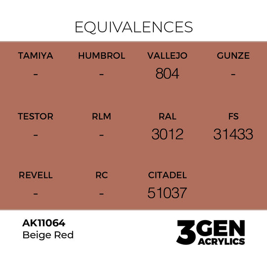 Beige Red 17ml