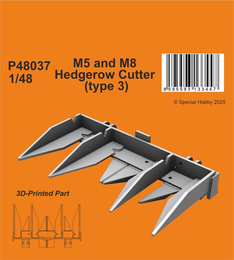 M5 and M8 Hedgerow Cutter type 3