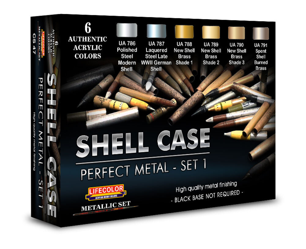 Shell Case – Perfect Metals Set 1 6 x 22 ml