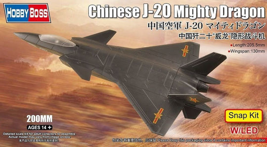 Chinese J-20 Mighty Dragon