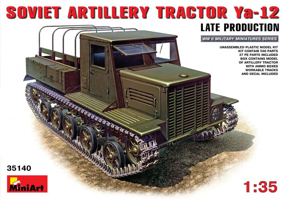 Ya-12 Late Prod. Soviet Artillery Tractor