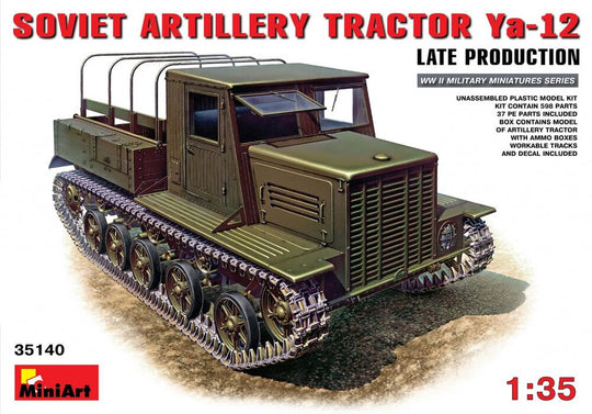 Ya-12 Late Prod. Soviet Artillery Tractor