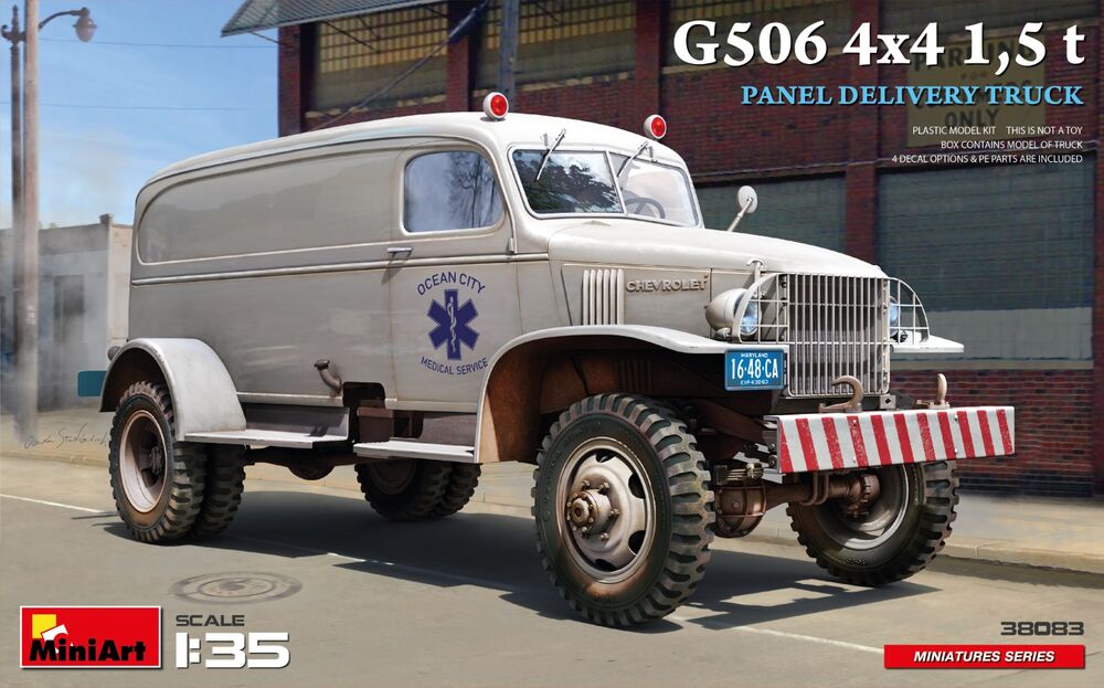 G506 4x4 1,5 t Panel Delivery Truck