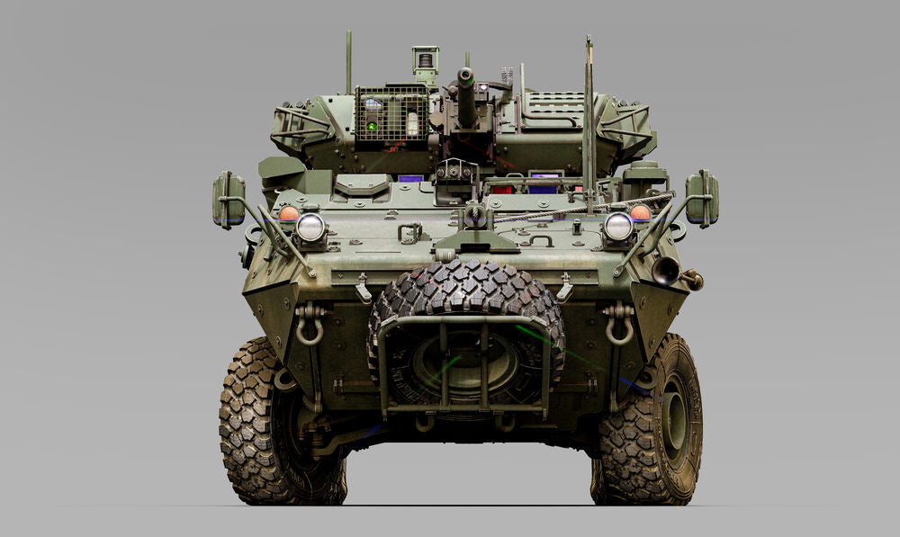 Stryker M1296 ICV-Dragoon with ESA MWO Upgrade