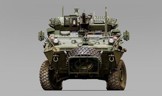 Stryker M1296 ICV-Dragoon with ESA MWO Upgrade