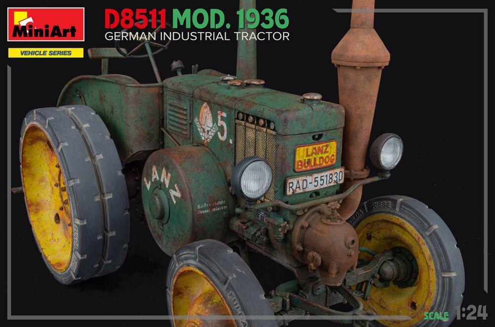 German Industrial Tractor D8511  Mod. 1936