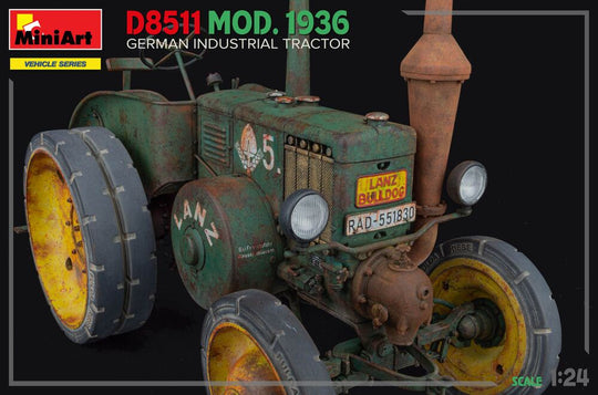German Industrial Tractor D8511  Mod. 1936