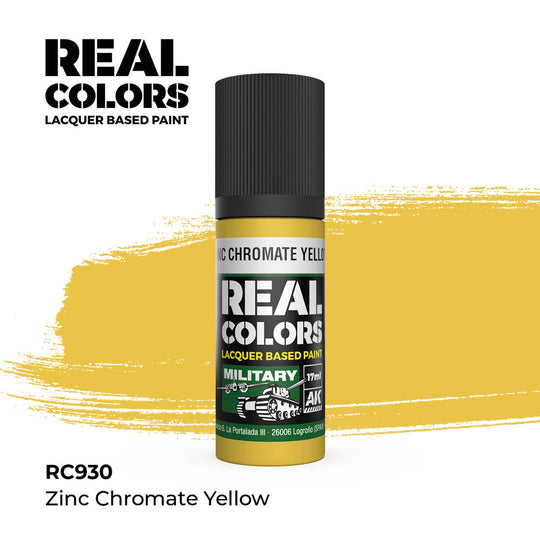 Real Colors: Zinc Chromate Yellow 17 ml.