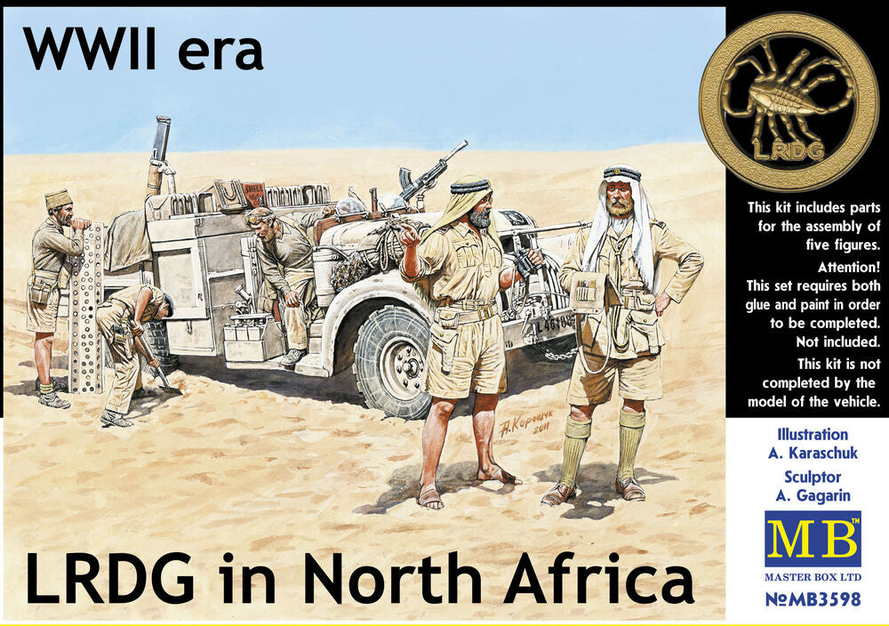 LRDG in Northern Africa