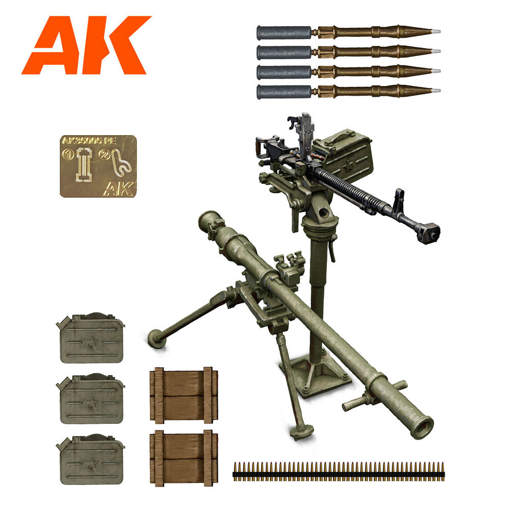 Infantry Support Weapon Set 1: DShKM & SPG-9