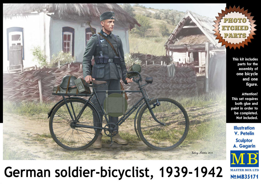 German soldier-bicyclist, 1939-1942