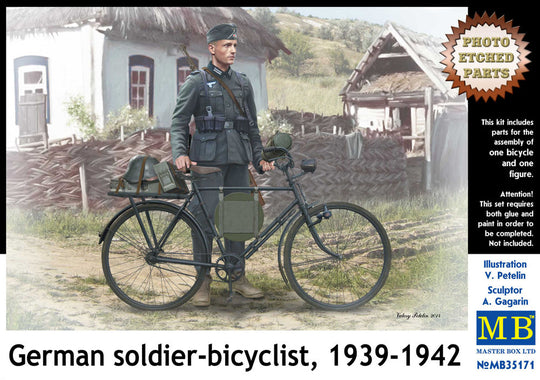 German soldier-bicyclist, 1939-1942